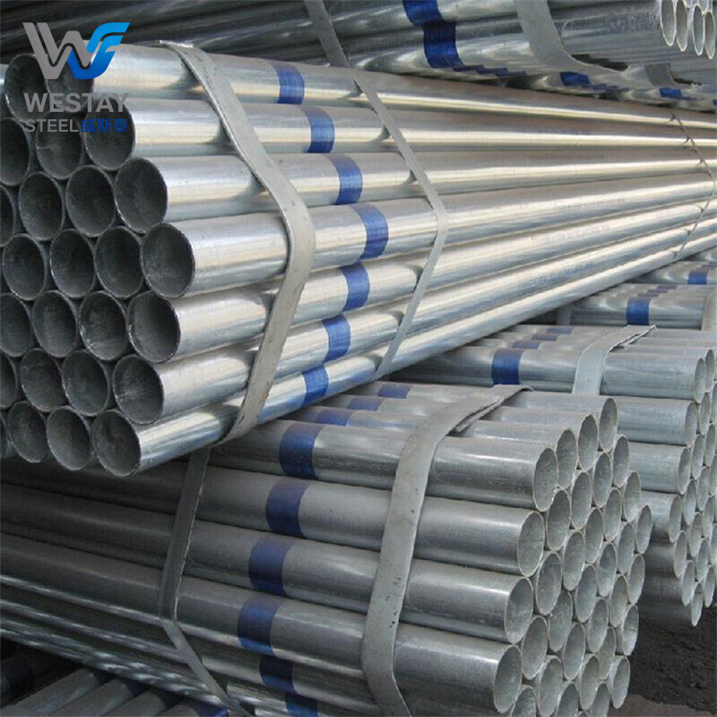 G550 Galvanized Steel Round Pipe