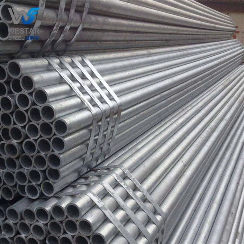G550 Galvanized Steel Round Pipe