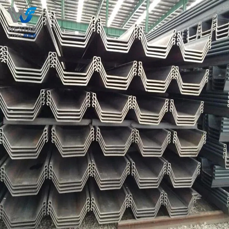 SM 400A SS490B U-Shaped Steel Sheet Pile