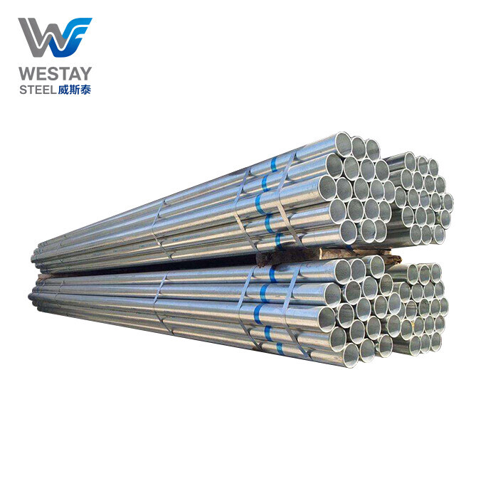Q195 Galvanized Steel Round Pipe