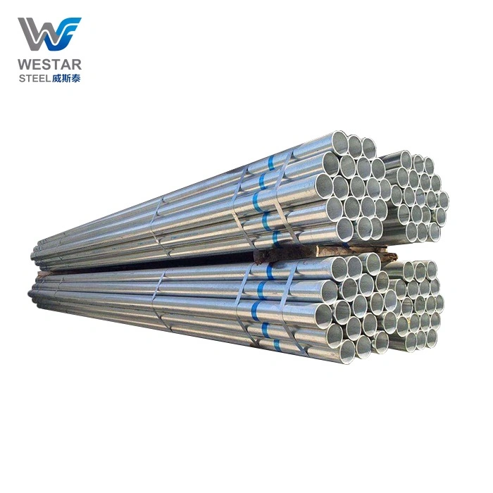 Q195 Galvanized Steel Round Pipe