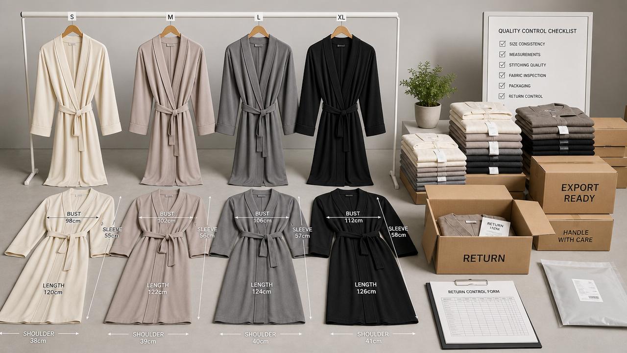 How women's robes sizing mistakes lead to more returns