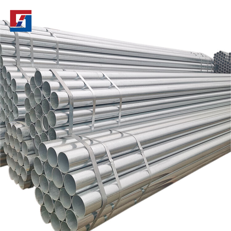 DX51D Galvanized Steel Round Pipe
