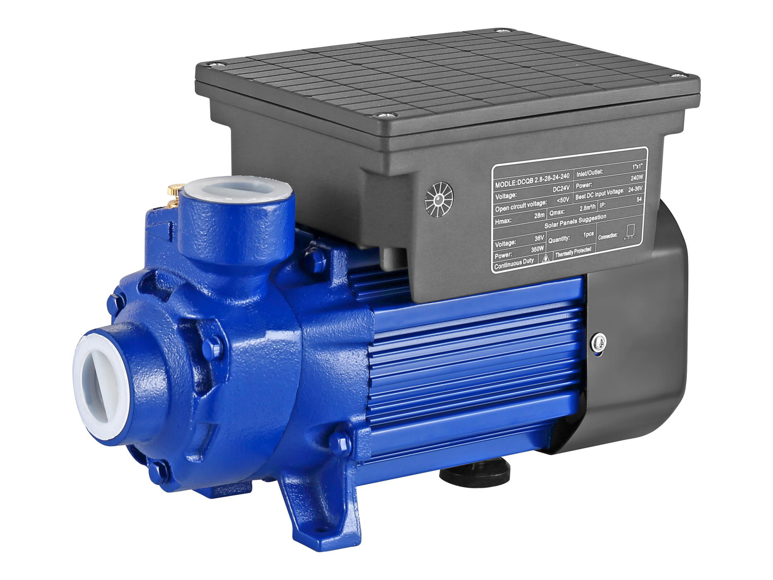 DC Peripheral Solar Pump 24V|36V|48V|72V for Livestock Watering