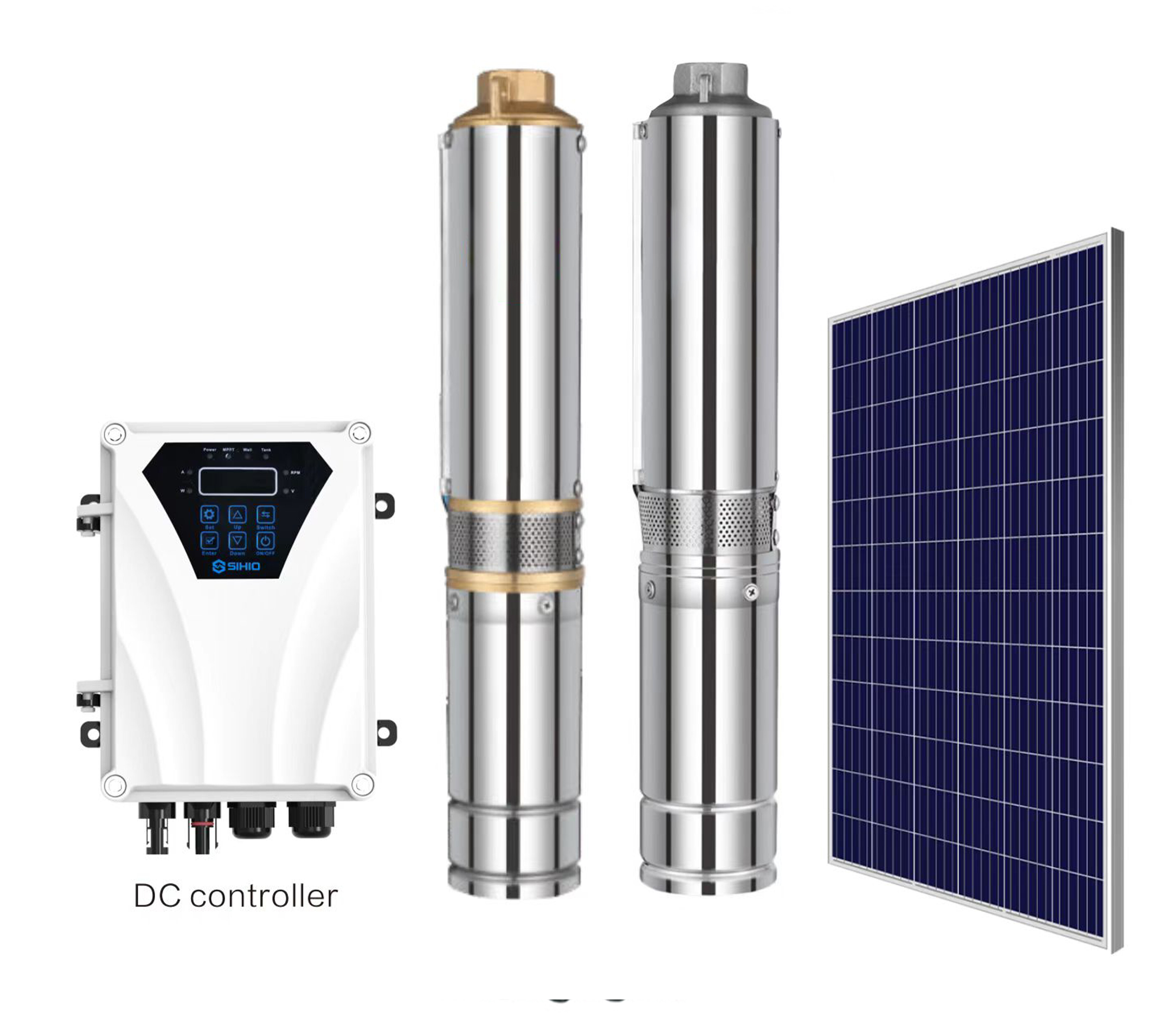 4 inch Permanent Brushless Motor Pump Solar Powered for Fountain