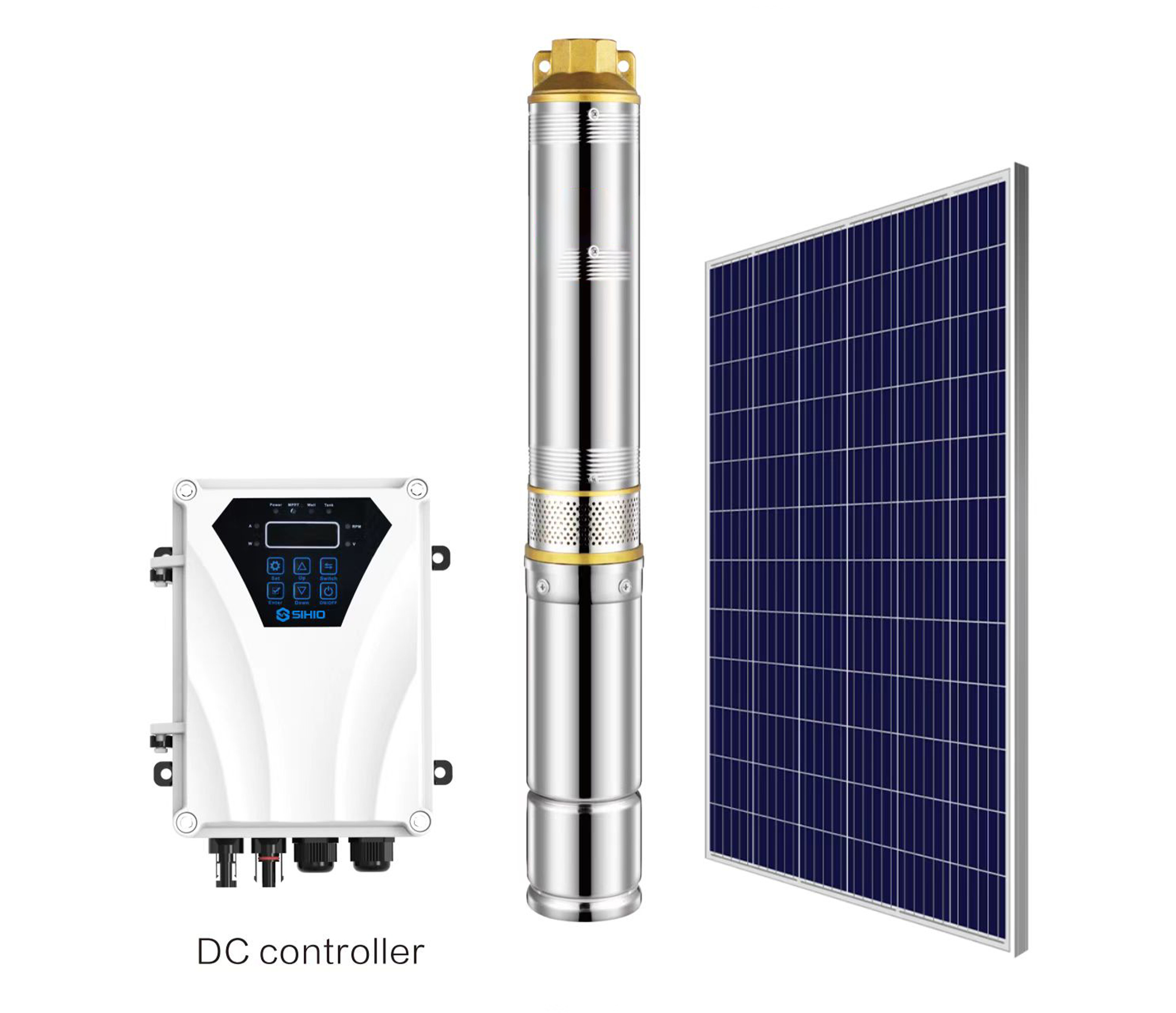 4 inch Permanent Brushless Motor Pump Solar Powered for Fountain