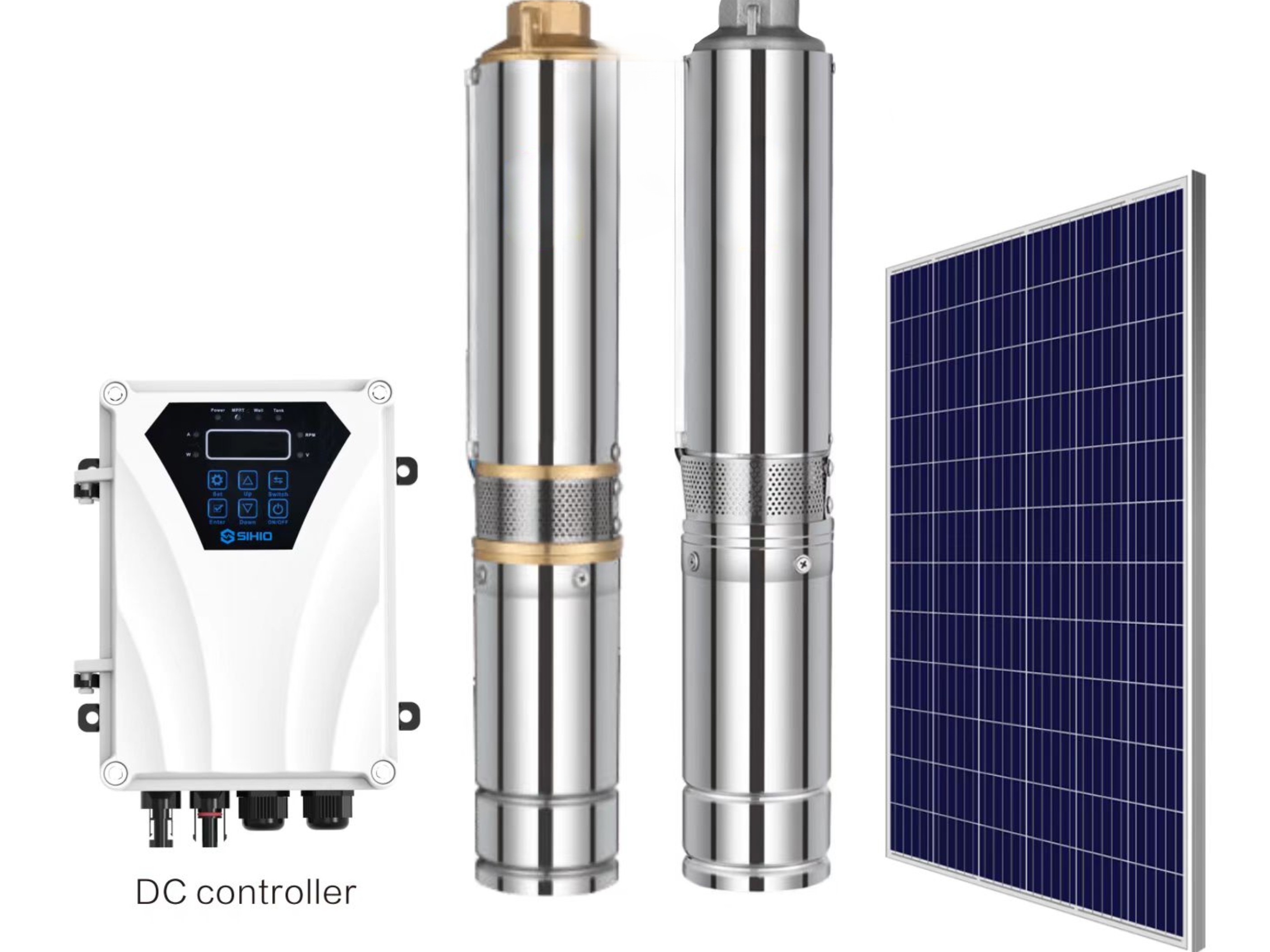 4 inch Permanent Brushless Motor Pump Solar Powered for Fountain