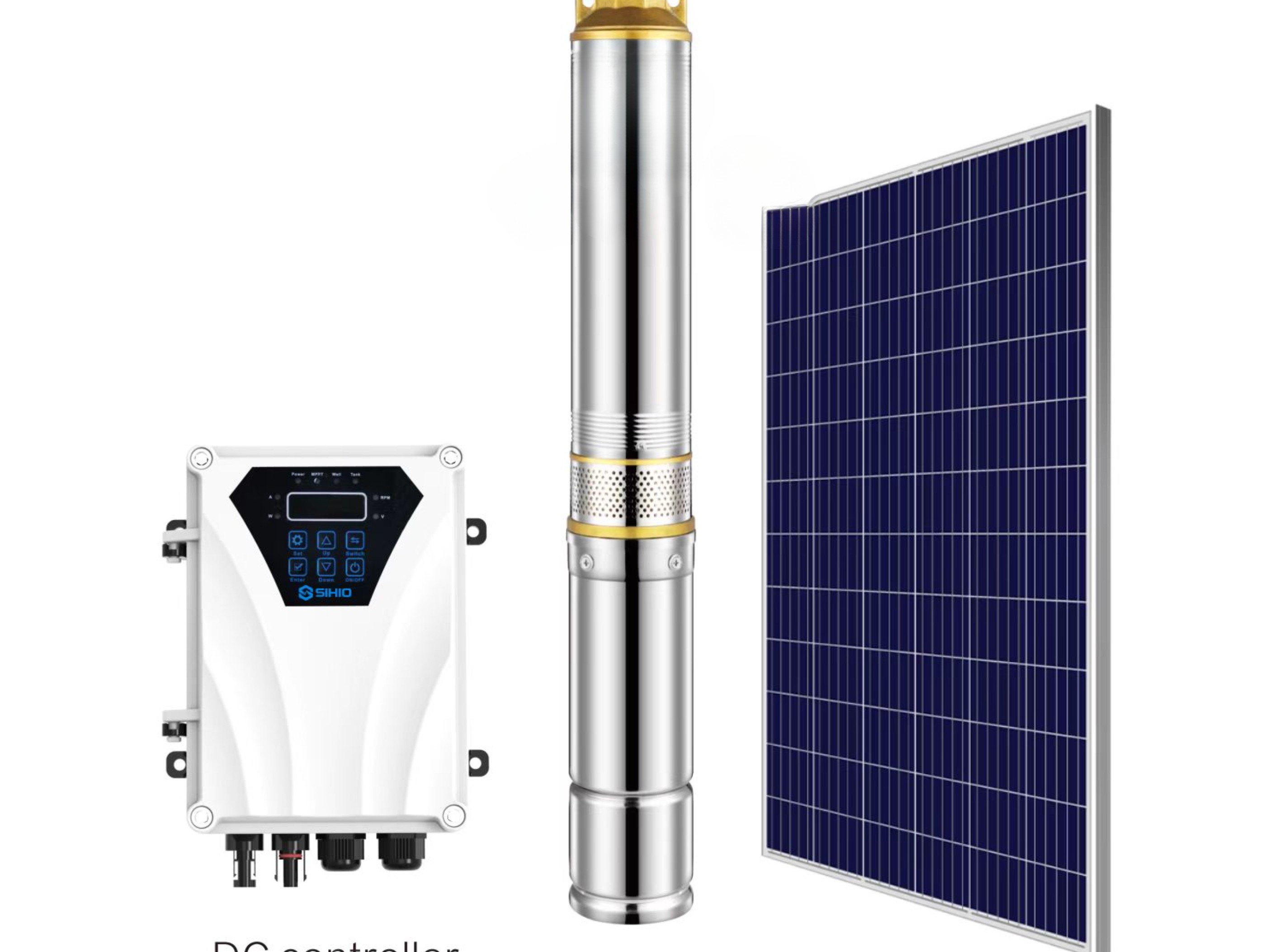 4 inch Permanent Brushless Motor Pump Solar Powered for Fountain