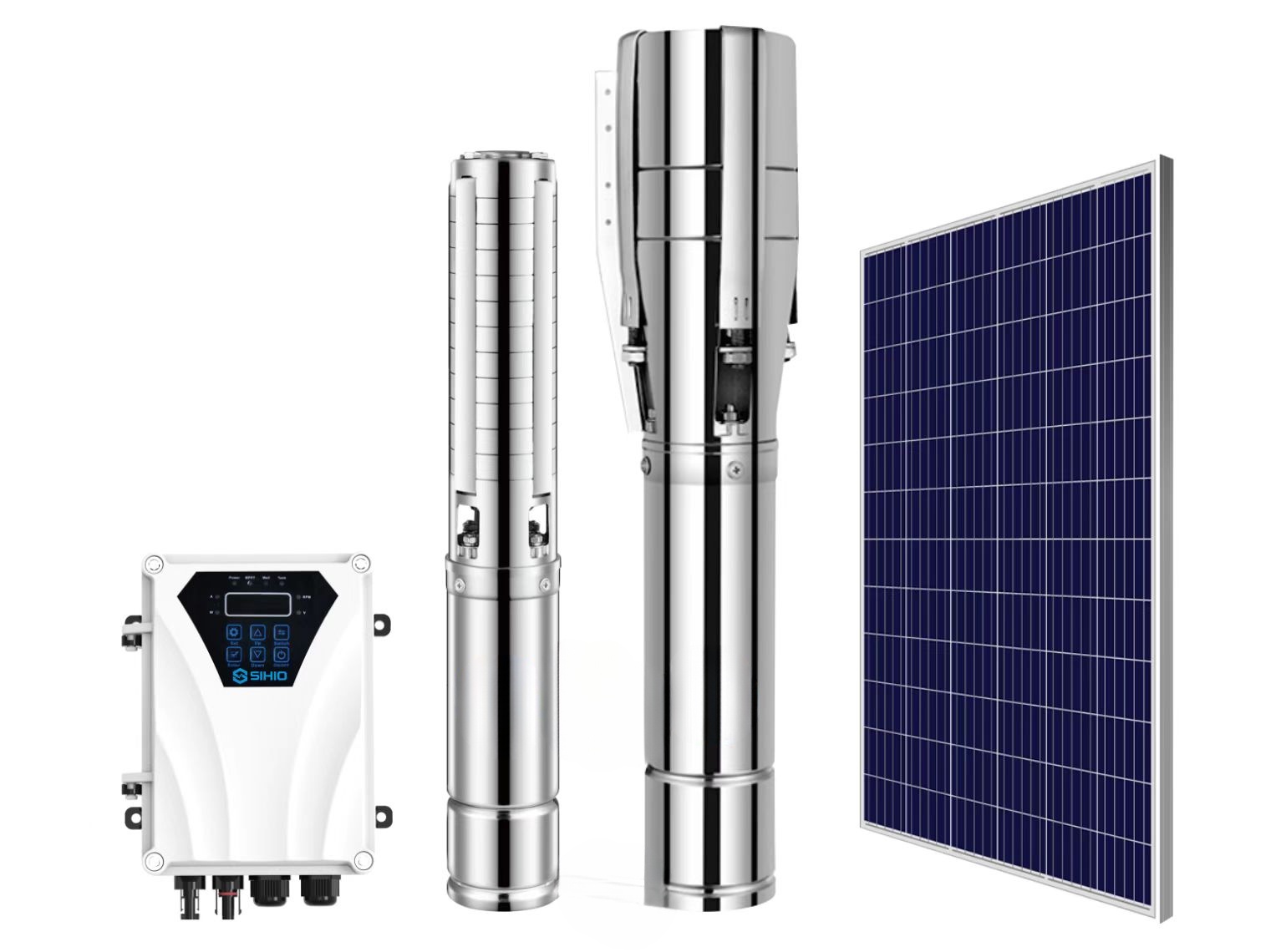 4DSP 4 inch Permanent Brushless Motor Pump Solar Powered for Fountain