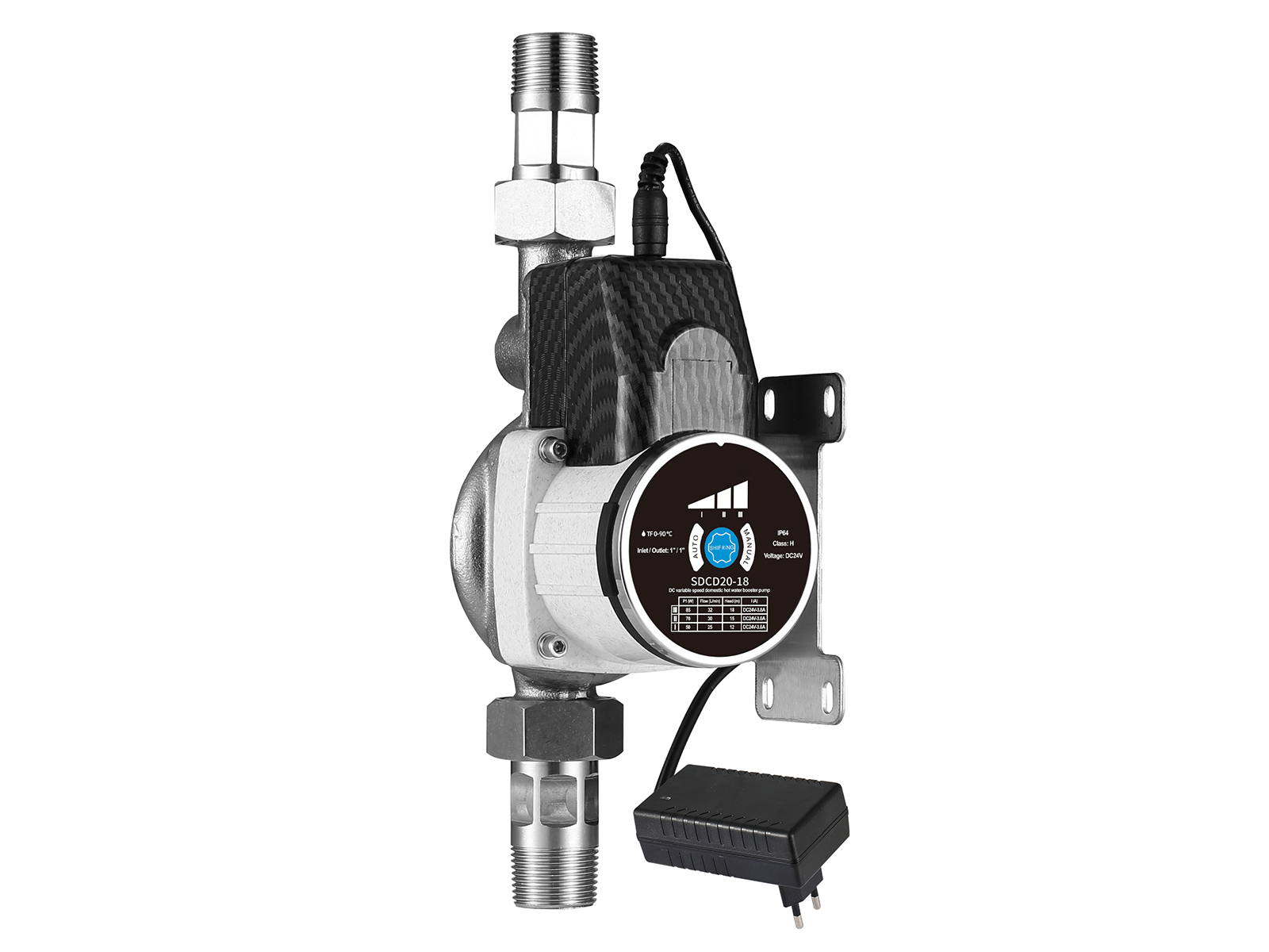 SDCD DC Frequency Water Heater Pressure Booster Pump