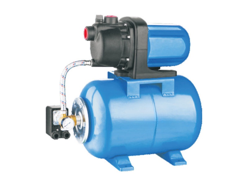 GP-A Plastic Head Self Priming Pump With Pressure Tank & Motor Protector