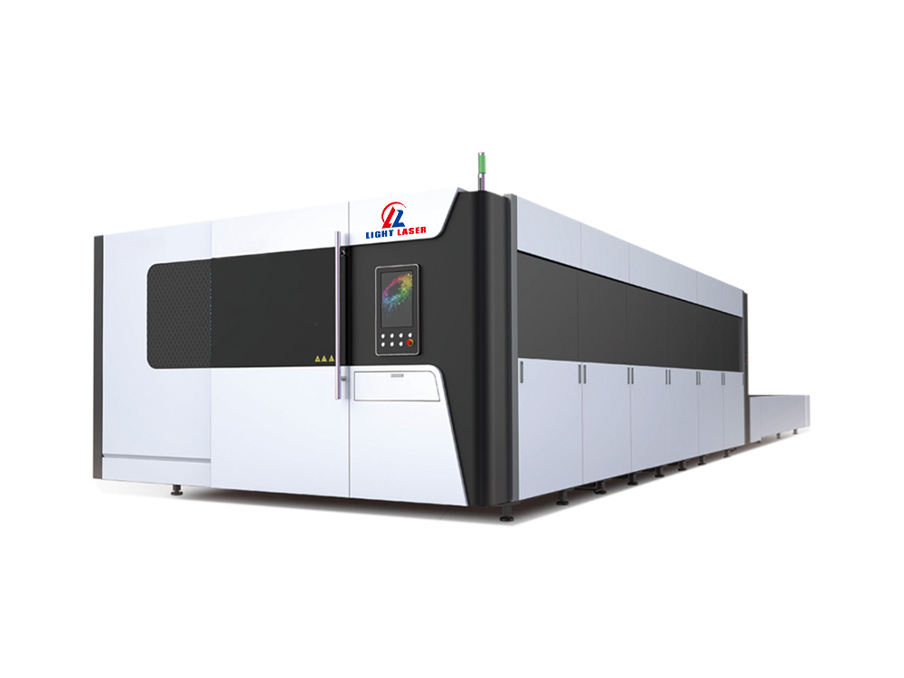 Enclosed Exchange Worktable Fiber Laser Cutting Machine