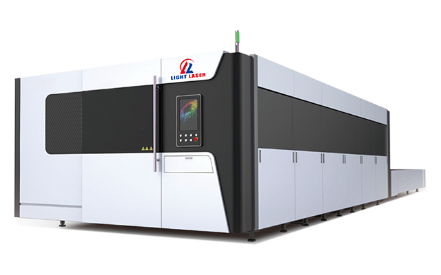 Enclosed Exchange Worktable Fiber Laser Cutting Machine