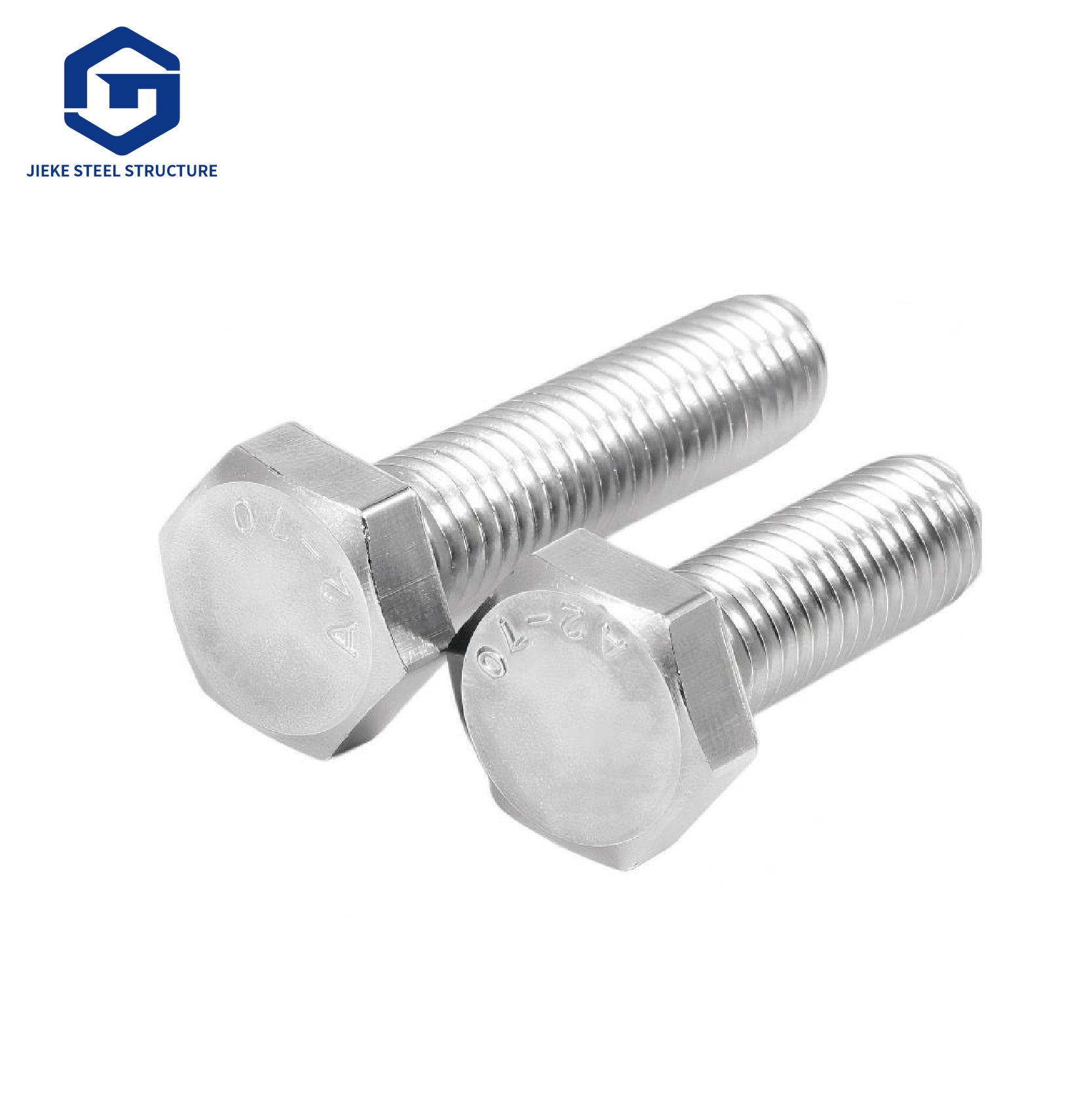 Corrosion Resistant Hot Dip Galvanized Hex Bolt DIN933 Grade 8.8 Fully Threaded