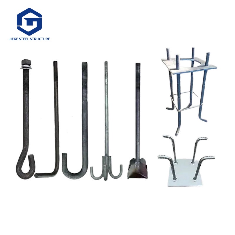 Grade Heavy Duty Welded Plate Anchor Bolt, Galvanized Foundation Bolt for Pre-engineered Building & Heavy Machinery Installation
