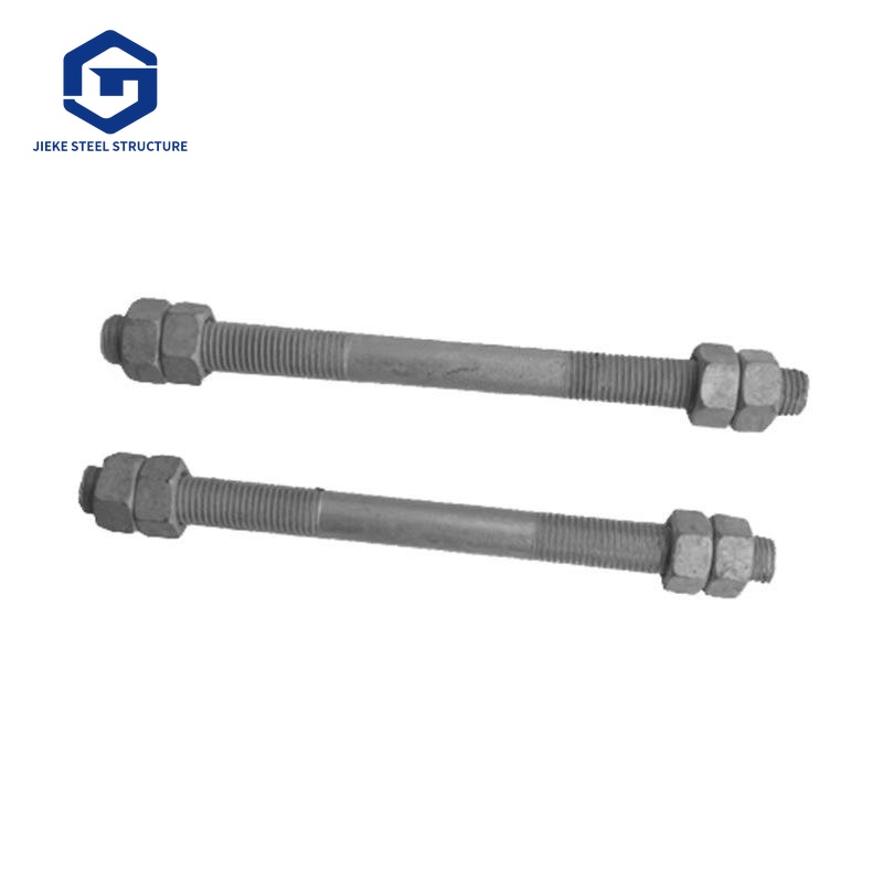 High Strength Double Ended Bolts Solar Panel Mounting Fasteners for PV Brackets Corrosion Resistant Steel