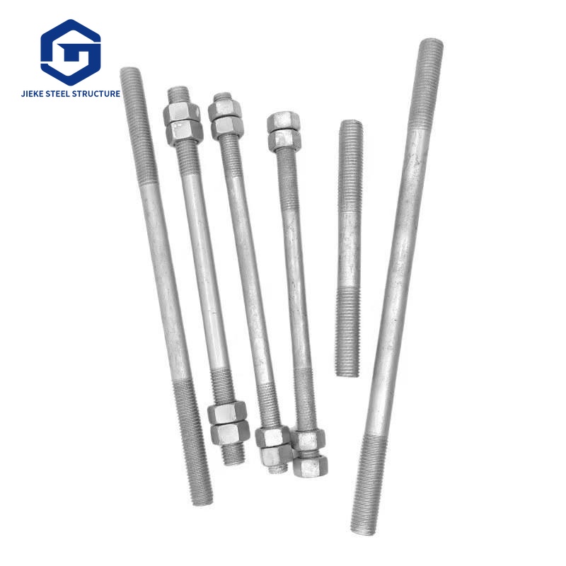 High Strength Double Ended Bolts Solar Panel Mounting Fasteners for PV Brackets Corrosion Resistant Steel