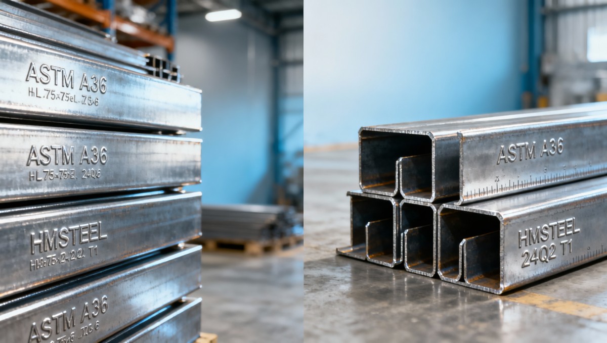 Rolled steel angle isn’t always ‘structural grade’ — check these markings first