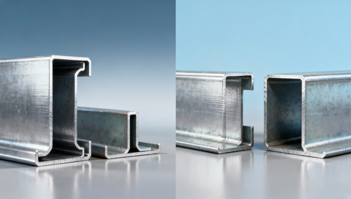 Structural steel channel and angle steel: When to use one over the other