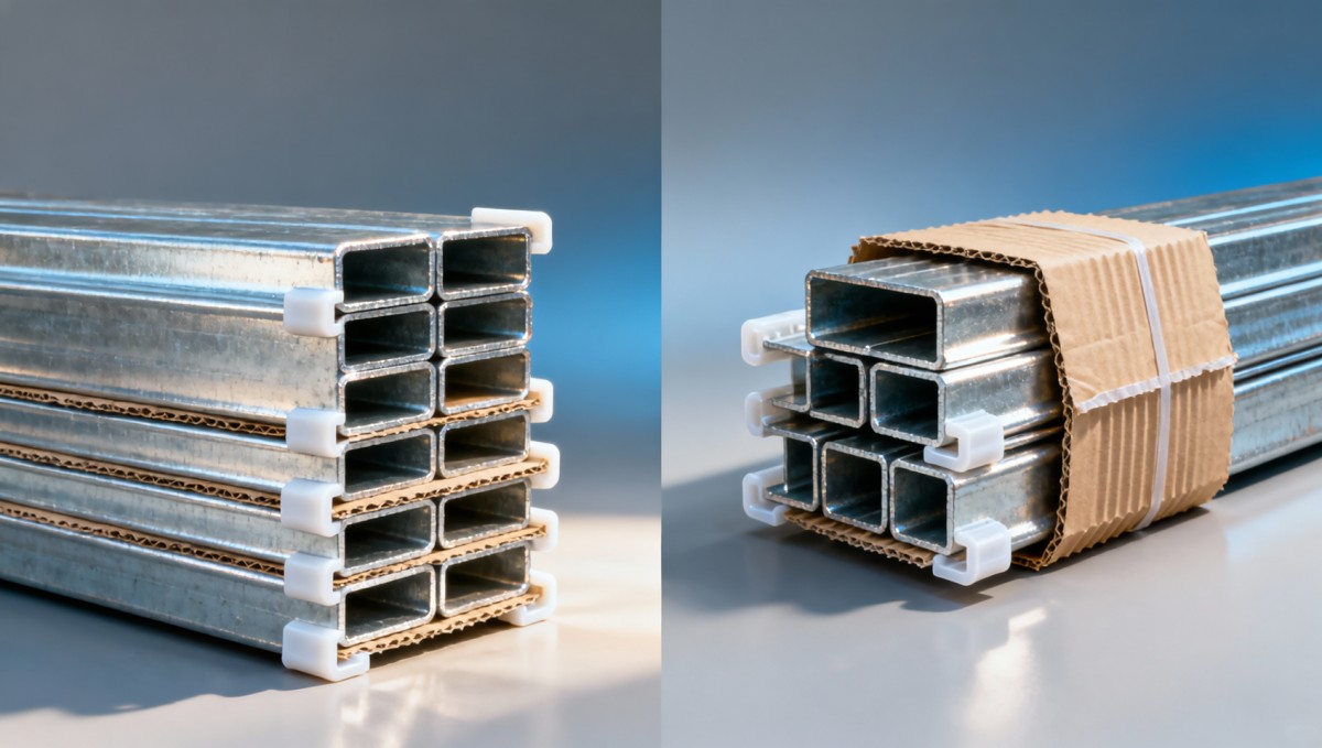 Packaging damage on galvanised steel angle is often preventable — here’s how