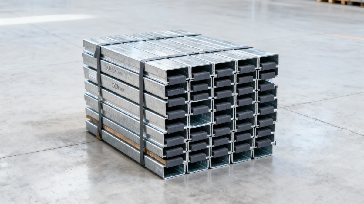 C beam steel arrives bent in transit—how packaging choices affect straightness claims
