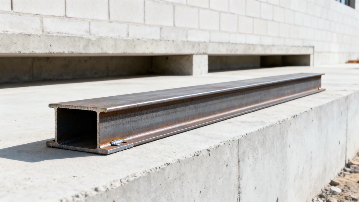 Channel 150 x 75 used as lintel cracks near supports—thermal expansion vs. restraint mismatch