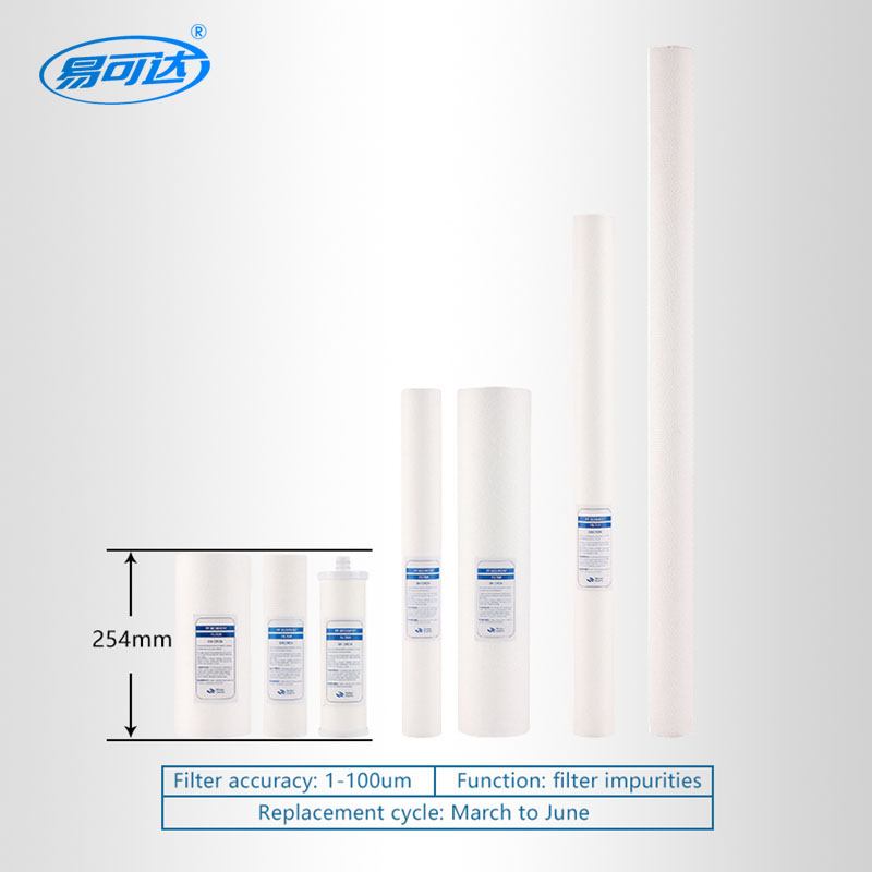 Filtre de coton PP-10 pouces-grosse graisse