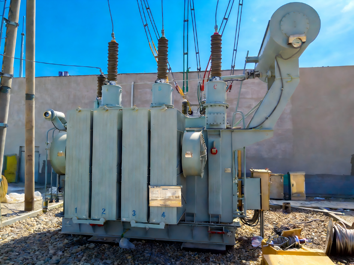126kV Transformer Bushing in Operation at Xinjiang Project