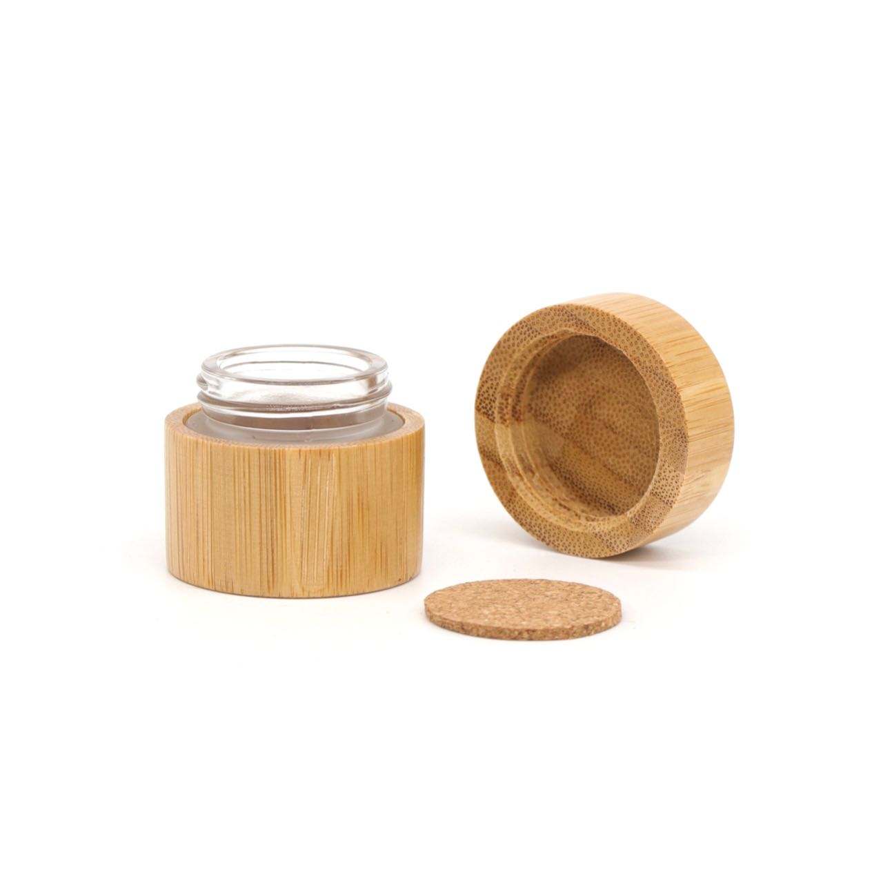 Wholsale 100 ml Bamboo Cream Jar Deluxe Jar With Bamboo Lid Biodegradable Bamboo Cosmetic Jars Wholsale 100 ml Bamboo Cream Jar Deluxe Jar With Bamboo Lid Biodegradable Bamboo Cosmetic Jars