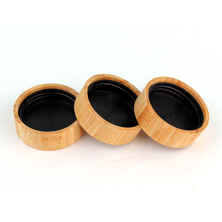 Glass Body Butter Jars with Bamboo Cap Eco-Friendly Cosmetic Packaging for Eye Cream 10g-200g Sizes Glass Body Butter Jars with Bamboo Cap Eco-Friendly Cosmetic Packaging for Eye Cream 10g-200g Sizes