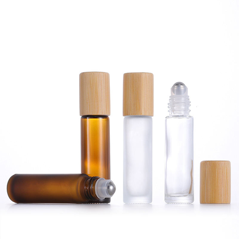 In Stock Custom Logo Bamboo Packaging Cosmetic Empty 10ml Bamboo Roller Bottle With Ball In Stock Custom Logo Bamboo Packaging Cosmetic Empty 10ml Bamboo Roller Bottle With Ball