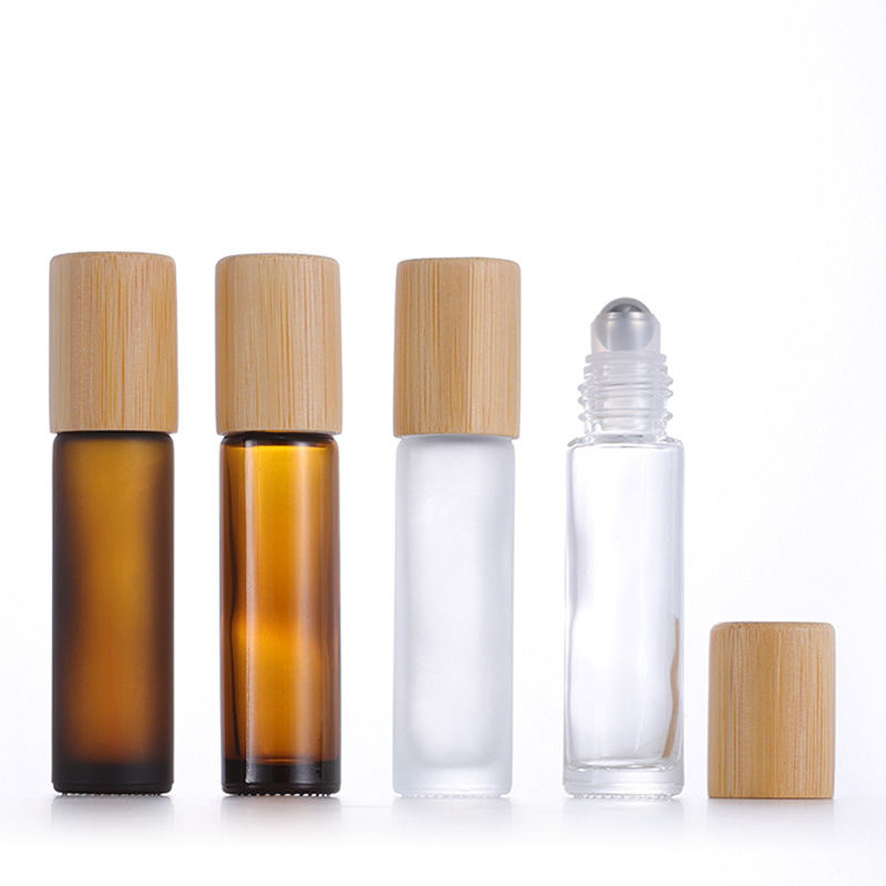 In Stock Custom Logo Bamboo Packaging Cosmetic Empty 10ml Bamboo Roller Bottle With Ball In Stock Custom Logo Bamboo Packaging Cosmetic Empty 10ml Bamboo Roller Bottle With Ball