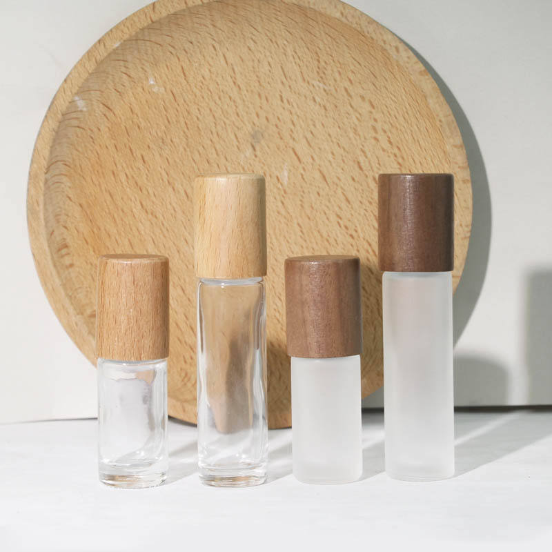 Custom logo Oil Roll Bamboo Packaging Cosmetic Empty 10ml Bamboo Roller Bottle With Walnut Wood Lids Custom logo Oil Roll Bamboo Packaging Cosmetic Empty 10ml Bamboo Roller Bottle With Walnut Wood Lids