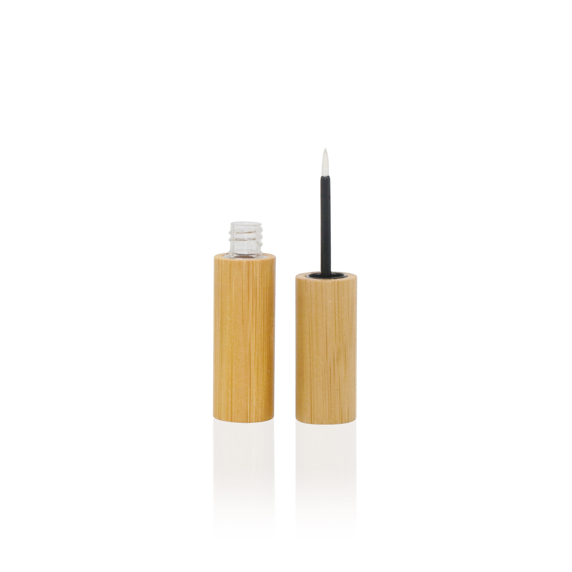 Luxury Makeup Packaging Bamboo Eyeliner Empty Tube Containers Liquid Mascara Eyelash Bottles Refillable Eyeliner Luxury Makeup Packaging Bamboo Eyeliner Empty Tube Containers Liquid Mascara Eyelash Bottles Refillable Eyeliner