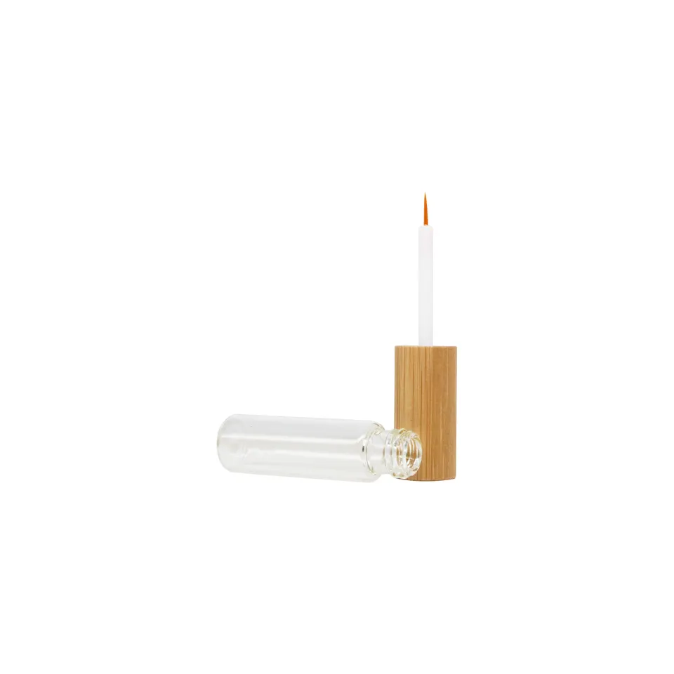 Luxury Makeup Packaging Bamboo Eyeliner Empty Tube Containers Liquid Mascara Eyelash Bottles Refillable Eyeliner Luxury Makeup Packaging Bamboo Eyeliner Empty Tube Containers Liquid Mascara Eyelash Bottles Refillable Eyeliner