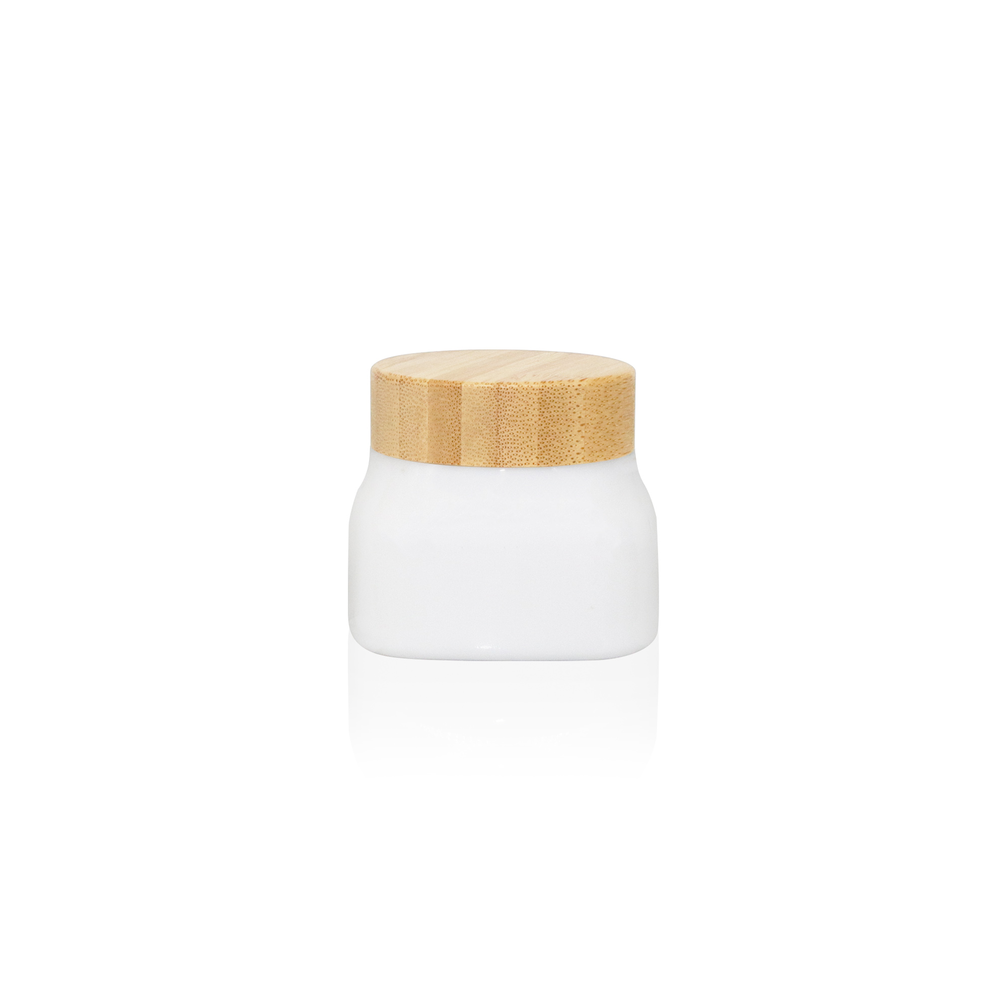 Eco Friendly Cosmetic Bottle Jar Luxury White Ceramic Glass Lotion Pump Jar with Bamboo Lid Face Cream Jars Packaging Wholesale Eco Friendly Cosmetic Bottle Jar Luxury White Ceramic Glass Lotion Pump Jar with Bamboo Lid Face Cream Jars Packaging Wholesale