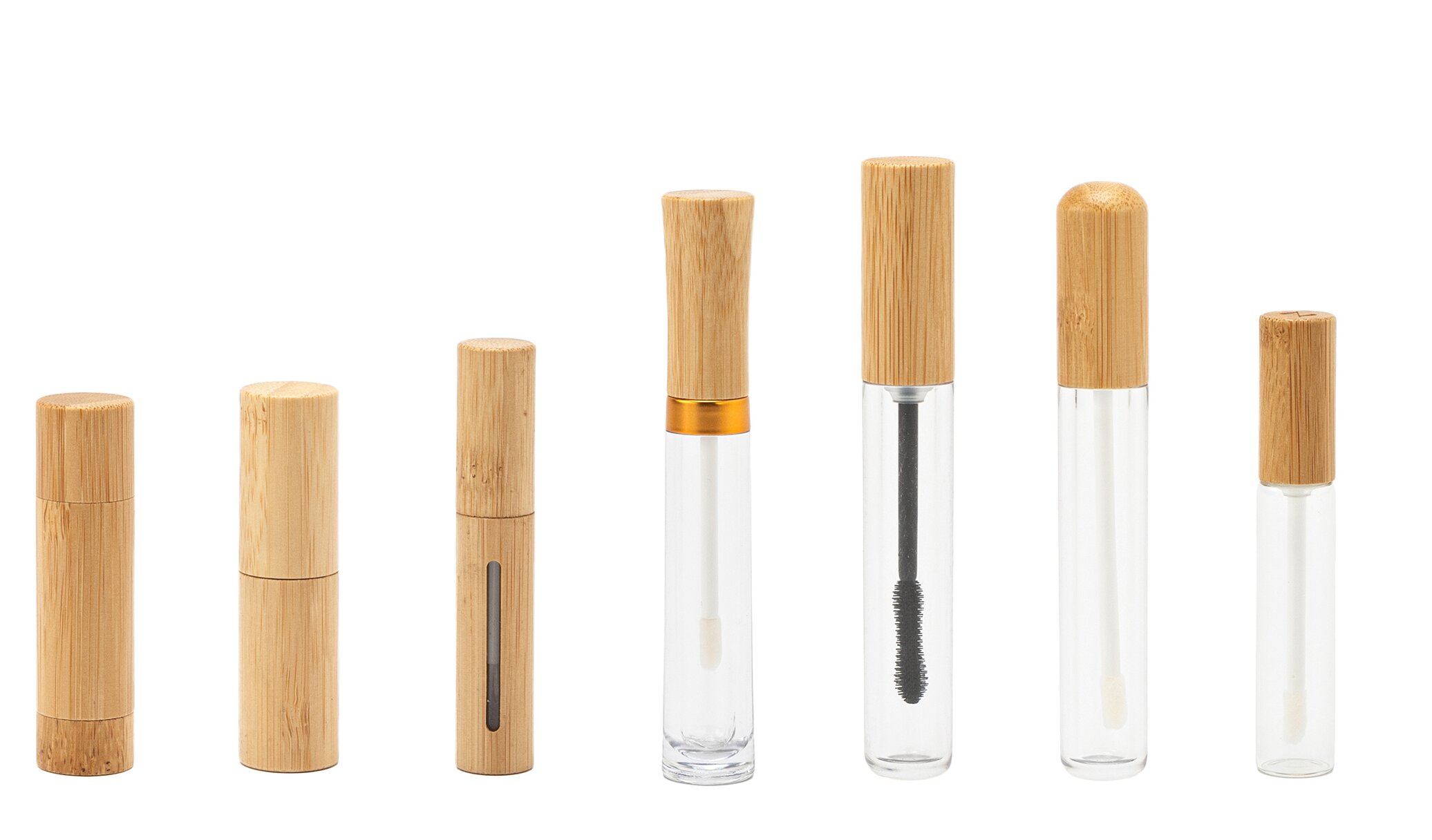 Eco Friendly Bamboo Cap 10ml Eyelash Serum Packaging Tube Clear Plastic Cosmetic Container Screw Top Empty Mascara Bottle Eco Friendly Bamboo Cap 10ml Eyelash Serum Packaging Tube Clear Plastic Cosmetic Container Screw Top Empty Mascara Bottle