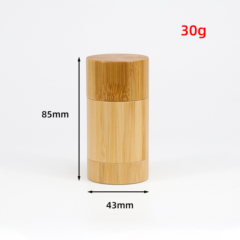 High Quality Custom Bamboo Cosmetic Packaging New Design 15g 30g 50g Roll Deodorant Stick High Quality Custom Bamboo Cosmetic Packaging New Design 15g 30g 50g Roll Deodorant Stick