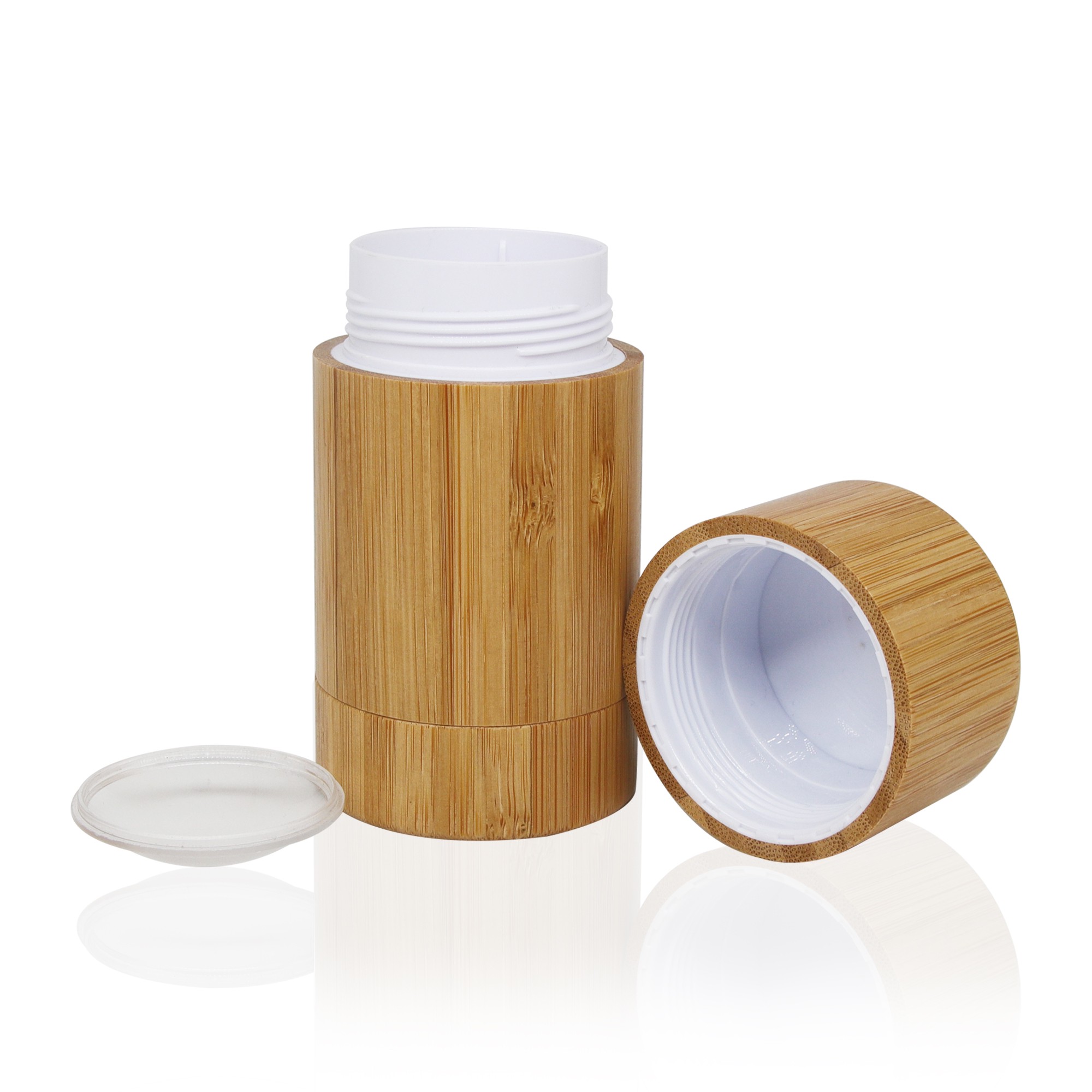 30g Sustainable Bamboo Deodorant Stick Tube Custom Logo Refillable Natural Deodorant Packaging Container 30g Sustainable Bamboo Deodorant Stick Tube Custom Logo Refillable Natural Deodorant Packaging Container