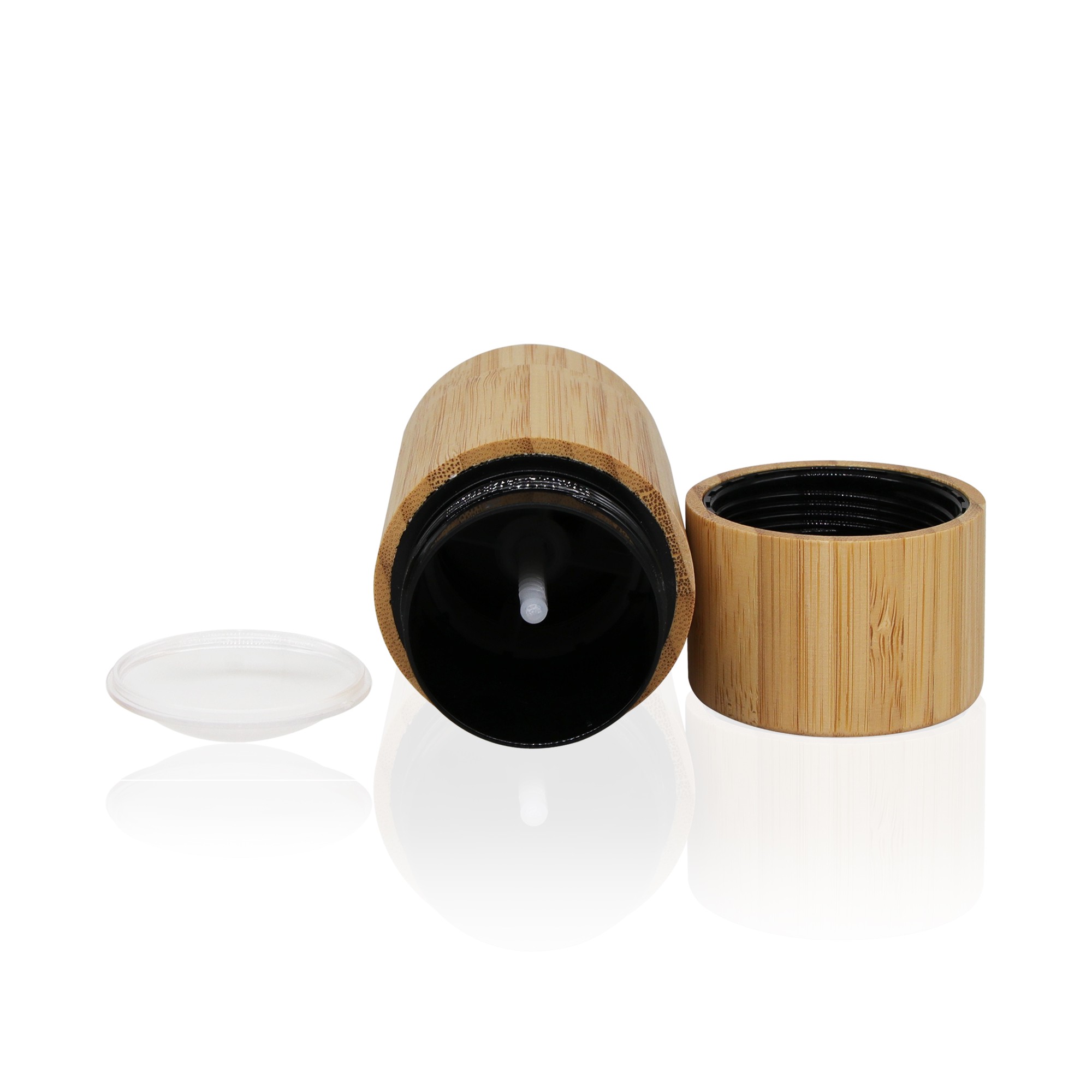 Refillable Empty Cylindrical Bamboo Deodorant Stick Tube Packaging Cosmetic Twist up Tube Refillable Empty Cylindrical Bamboo Deodorant Stick Tube Packaging Cosmetic Twist up Tube