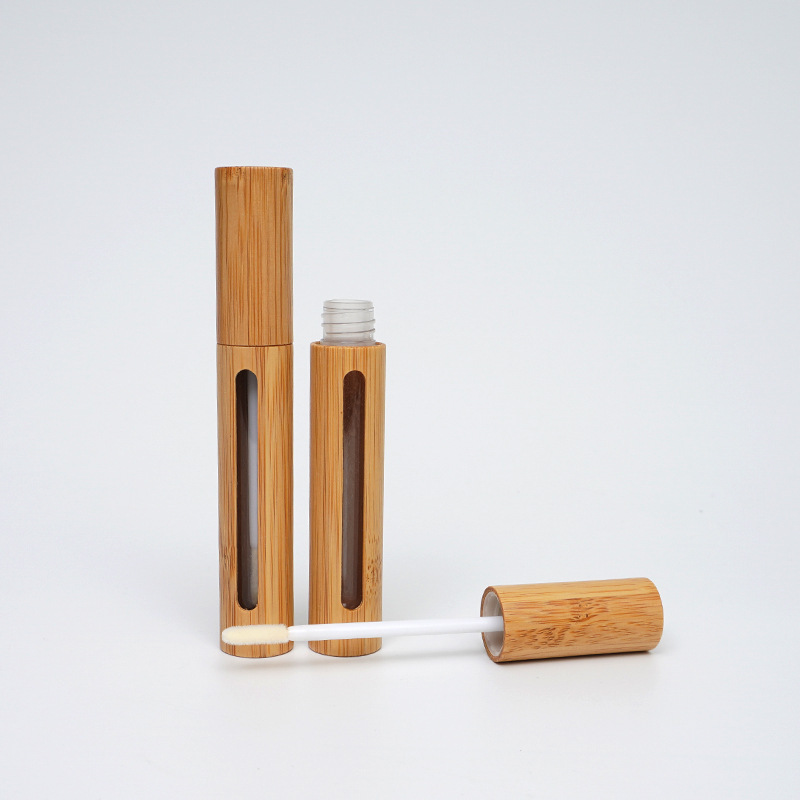 Wooden & Bamboo Packaging Eyebrow Serum and Eyelash Growth Serum Ideal Beauty Salons Makeup Studios and Home Use Mascara Tube