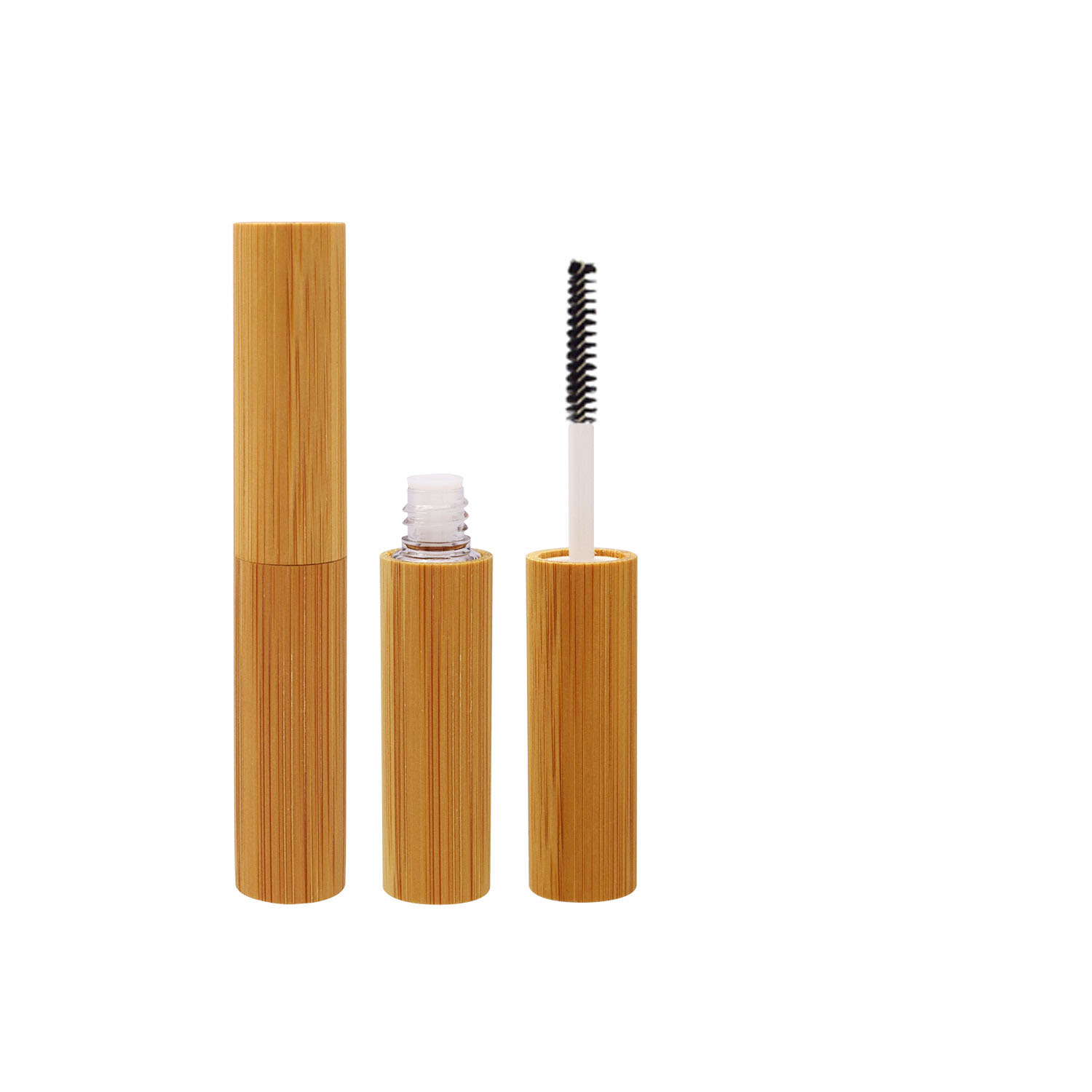 Eco Friendly Bamboo Eyeliner Tube Empty Eyelash Growth Serum Bottles Luxury Natural Wood Liquid Eyeliner Packaging Wholesale Eco Friendly Bamboo Eyeliner Tube Empty Eyelash Growth Serum Bottles Luxury Natural Wood Liquid Eyeliner Packaging Wholesale