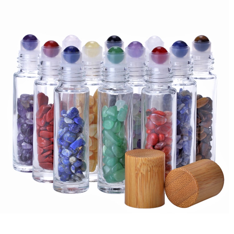 Wholesale 3g Refillable Glass Bamboo Roller Bottle with Natural Bamboo Cap for Essential Oils Perfume Skincare Wholesale 3g Refillable Glass Bamboo Roller Bottle with Natural Bamboo Cap for Essential Oils Perfume Skincare