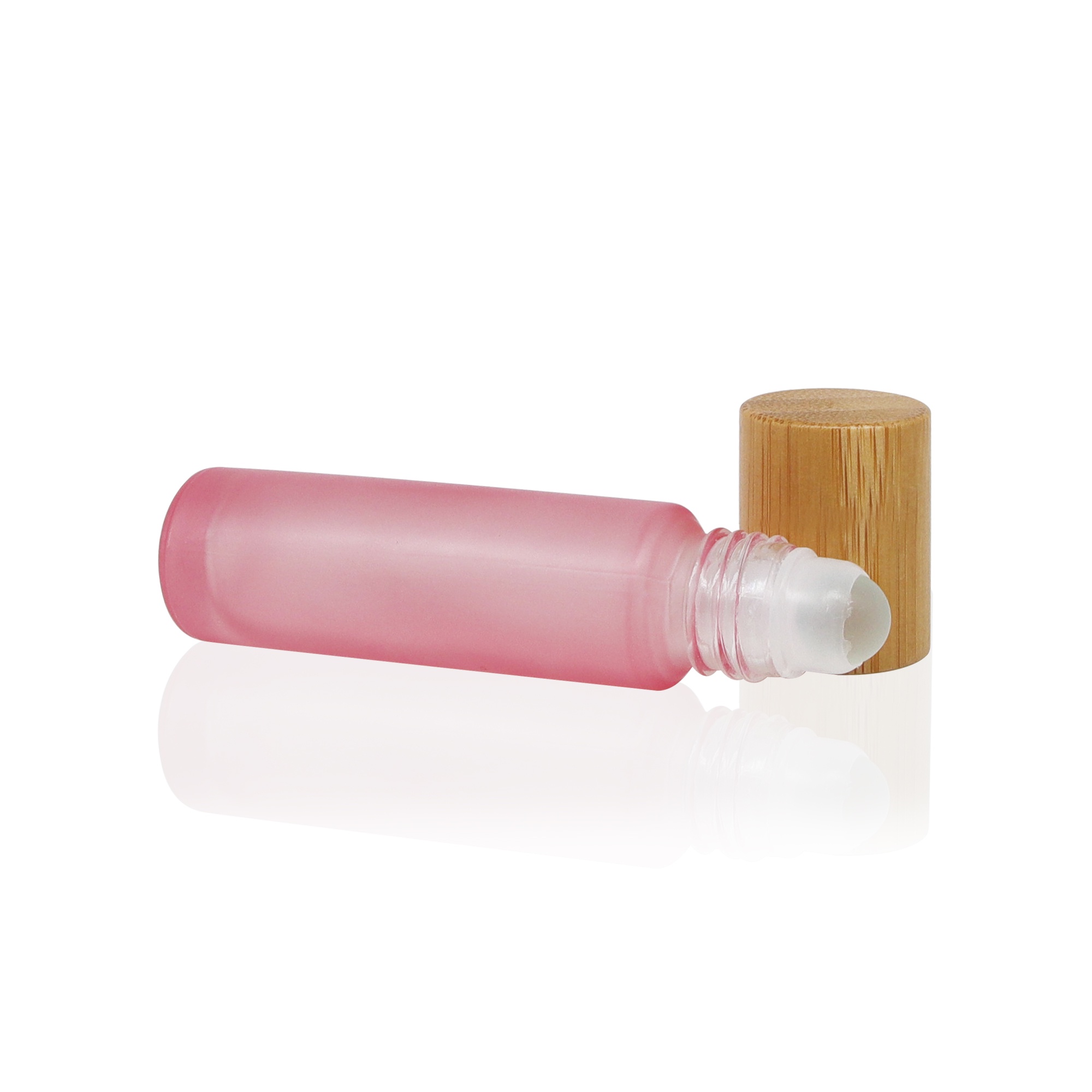 Essential Oil Roller Bottle 15ml Refillable Amber Glass Bamboo Cap Cosmetic Liquid Cylinder Roll Perfume Silk Screen Printing Essential Oil Roller Bottle 15ml Refillable Amber Glass Bamboo Cap Cosmetic Liquid Cylinder Roll Perfume Silk Screen Printing