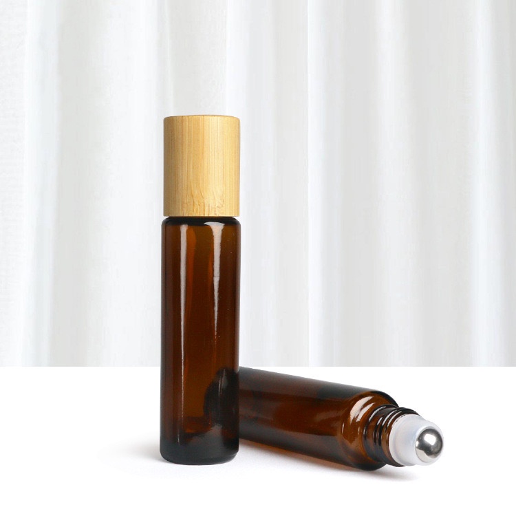 Custom Bamboo Roll on Bottles 5ml 10ml 15ml Perfume Essential Oil Roller Bottle Refillable Custom Bamboo Roll on Bottles 5ml 10ml 15ml Perfume Essential Oil Roller Bottle Refillable