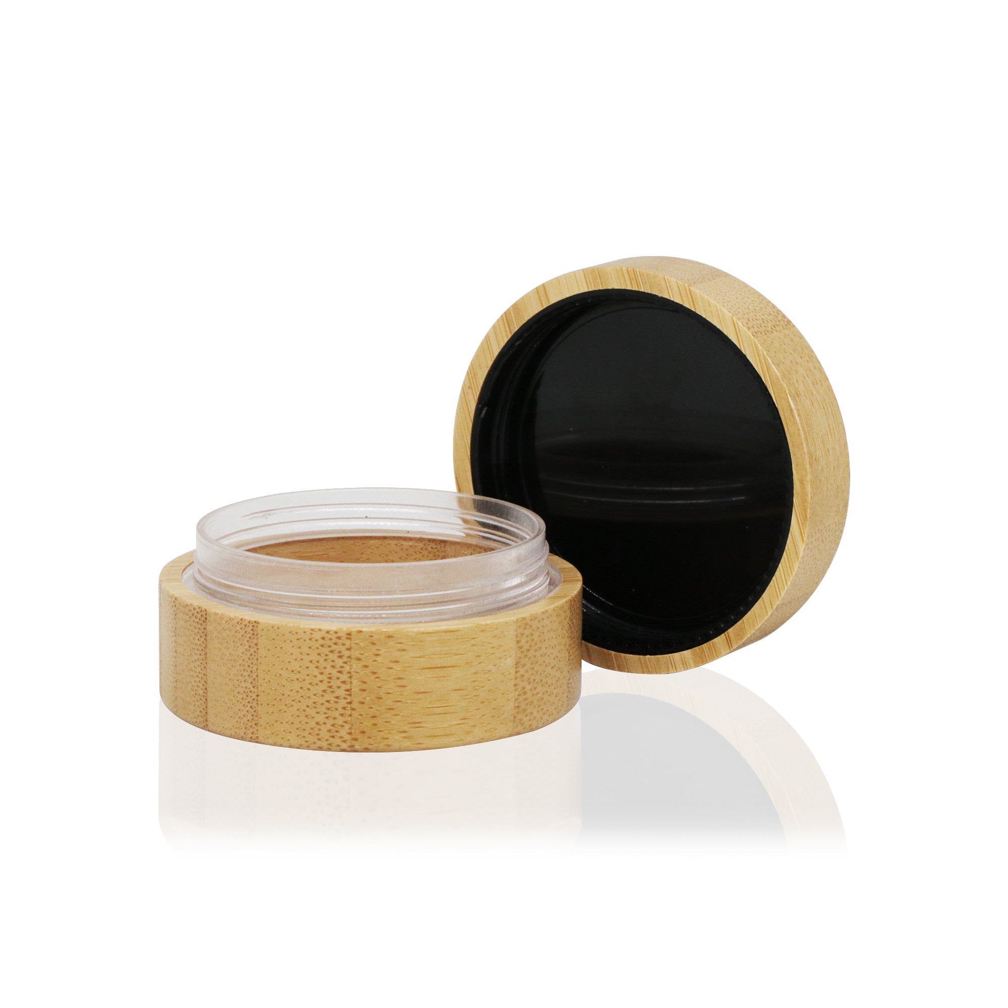 Luxury Eco-Friendly Empty Bamboo Natural Cosmetic Packaging Powder Container 20g 30g Bamboo Loose Powder Jar Luxury Eco-Friendly Empty Bamboo Natural Cosmetic Packaging Powder Container 20g 30g Bamboo Loose Powder Jar