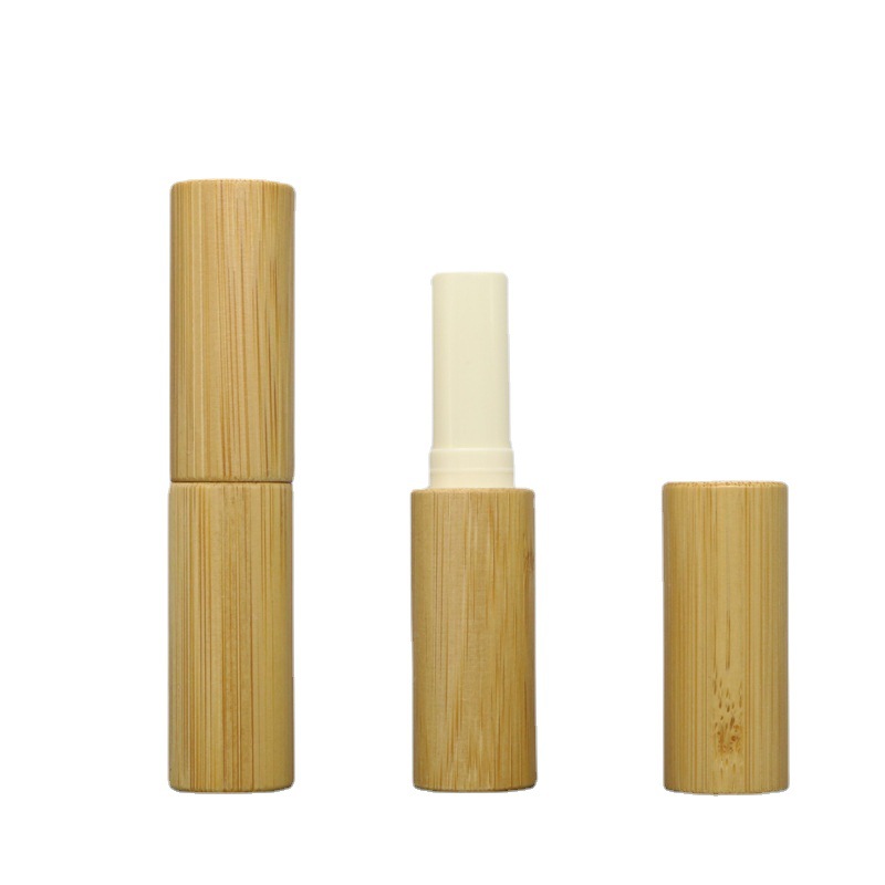 Custom Logo Hot-selling Tube Empty Private Label Lip Balm Container Bamboo Lip Gloss Tube Custom Logo Hot-selling Tube Empty Private Label Lip Balm Container Bamboo Lip Gloss Tube