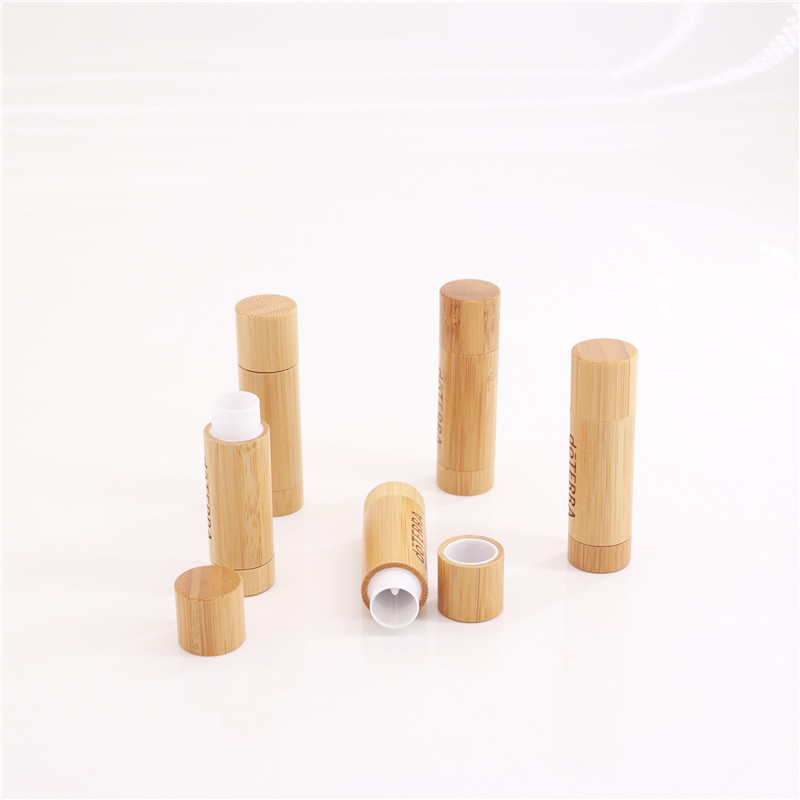 Custom Logo Hot-selling Tube Empty Private Label Lip Balm Container Bamboo Lip Gloss Tube Custom Logo Hot-selling Tube Empty Private Label Lip Balm Container Bamboo Lip Gloss Tube