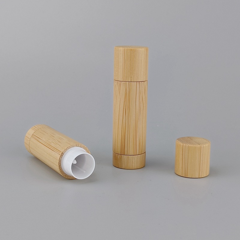 Custom Logo Hot-selling Tube Empty Private Label Lip Balm Container Bamboo Lip Gloss Tube Custom Logo Hot-selling Tube Empty Private Label Lip Balm Container Bamboo Lip Gloss Tube
