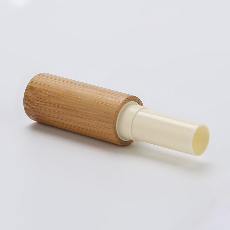 Eco Friendly Bamboo Lip Balm Tube Custom Logo Refillable Natural Lipstick Container for Skincare Beauty Brands Eco Friendly Bamboo Lip Balm Tube Custom Logo Refillable Natural Lipstick Container for Skincare Beauty Brands
